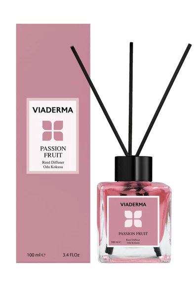VİADERMA Kare Şişe Çarkıfelek Esansı Bambu Çubuklu Oda Kokusu 100 ml ürün görseli 1
