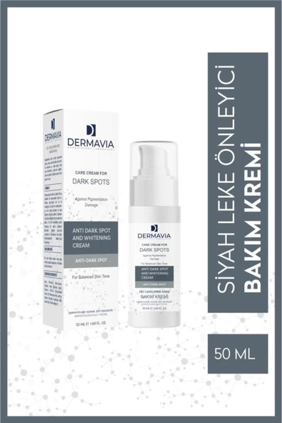 DERMAVİA Cilt Lekelerine Karşı Ve Beyazlatıcı Bakım Kremi 50 ml ürün görseli 1