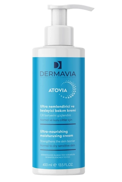DERMAVİA Atovia Nemlendirici & Besleyici Bakım Kremi 400 ml Normal Ve Kuru Ciltler ürün görseli 1