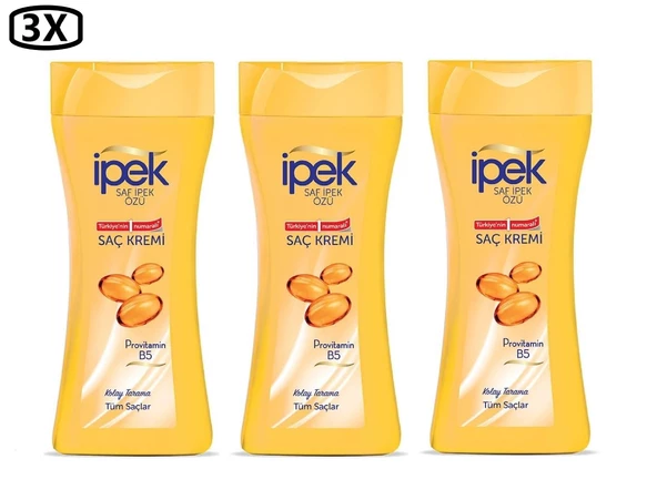 İpek Saç Kremi Provitamin B5 480 ml X 3 adet ürün görseli 1