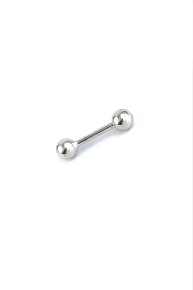 925 Ayar Gümüş Toplu Tragus Kıkırdak Piercing ürün görseli 1
