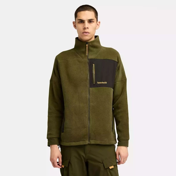 Timberland POLARTEC MIX MEDIA FULL ZIP FLEECE Erkek Ceketi TB0A6Y563021 ürün görseli 1