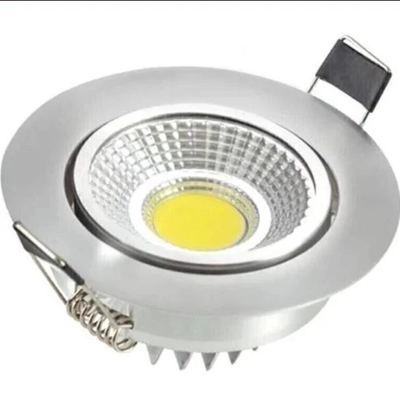 Zhltools 5 Watt Cob led Krom Kasa Beyaz Renk Led Spot ürün görseli 1