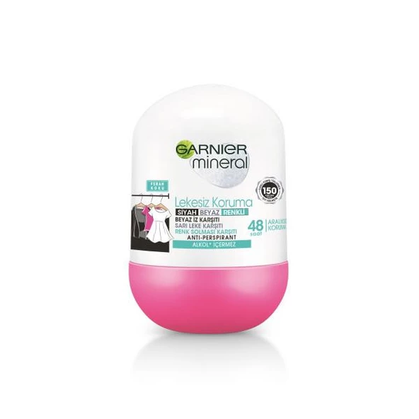 Garnier Mineral Lekesiz Koruma Kadın Roll-On 50 ml ürün görseli 1