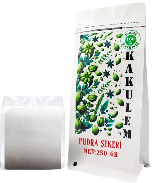 KAKULEM SERTİFİKALI Pastalık Tatlılık Pudra Şekeri 250 GR ürün görseli 1
