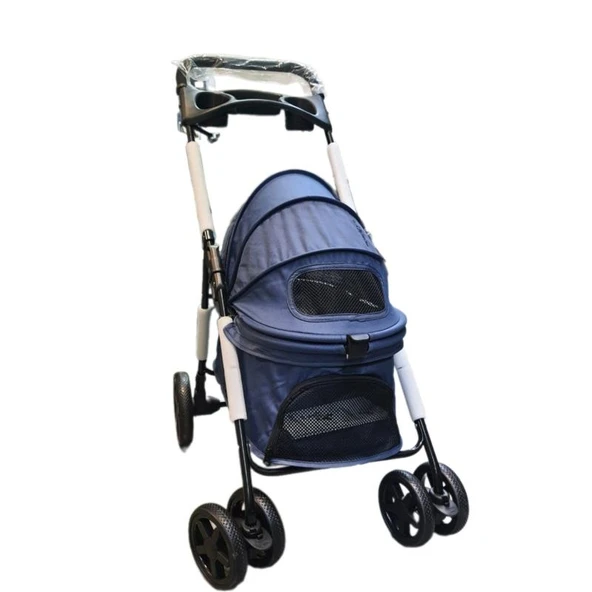 Tommy Evcil Hayvan Arabası 85x46x*91,5cm Lacivert Max 15 Kg ürün görseli 1