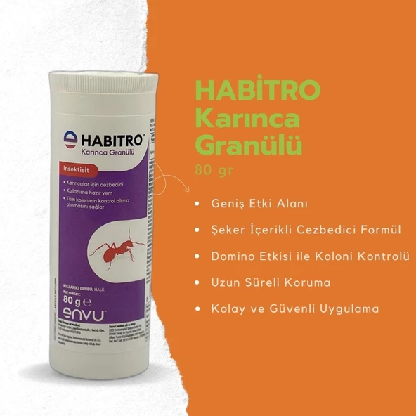 Bayer Habitro Karınca Granülü 80gr YENİ - Resim 2