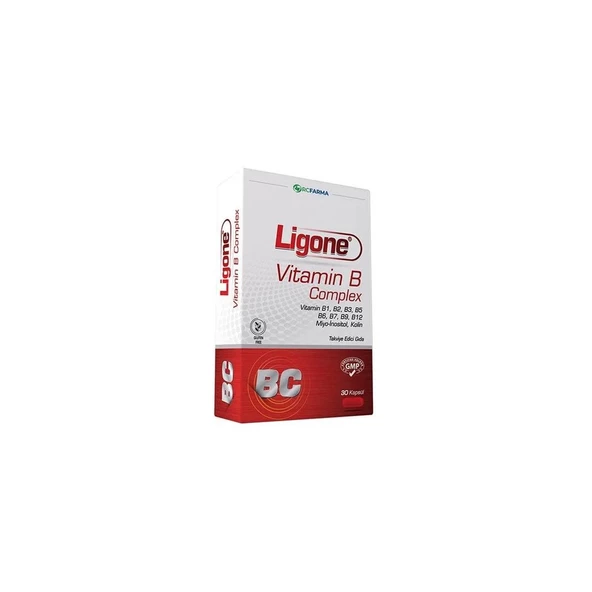 Ligone Vitamin B Complex 30 Kapsül ürün görseli 1