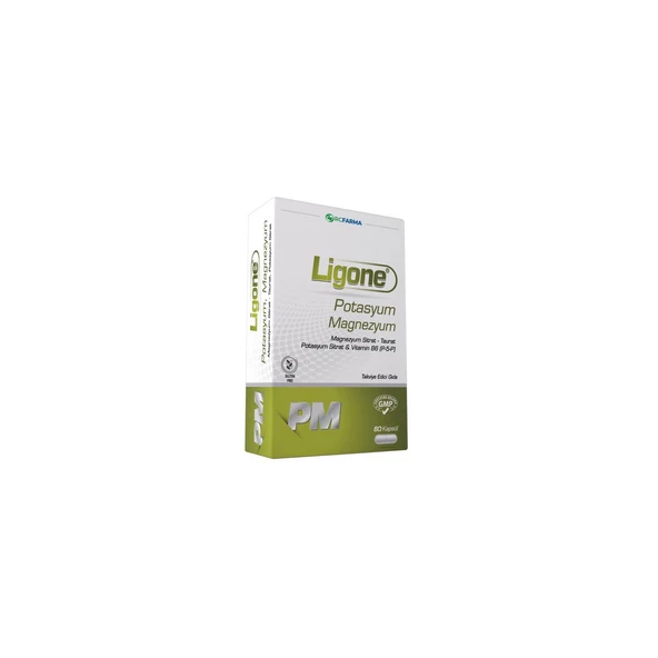 Ligone Potasyum Magnezyum 60 Kapsül ürün görseli 1