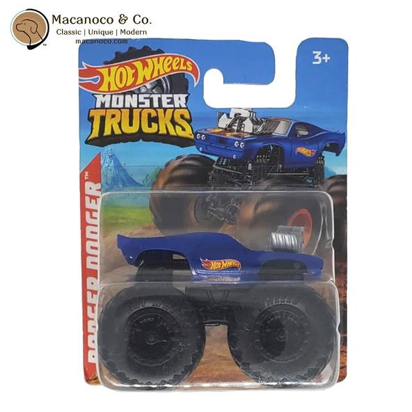 Hot Wheels  Monster Trucks  1:64 ölçekli Mavi / Kırmızı /Gri ürün görseli 1