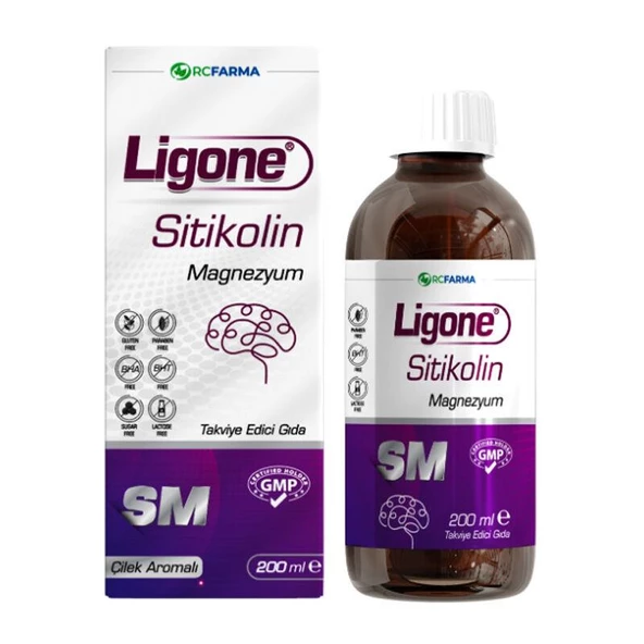 Ligone Sitikolin Şurup 200 ml ürün görseli 1