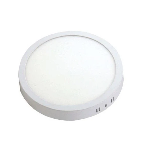 Zhltools 18 Watt Sıva Üstü Yuvarlak Led Panel Beyaz Kasa Gün Işığı Renk 1620 Lümen ürün görseli 1
