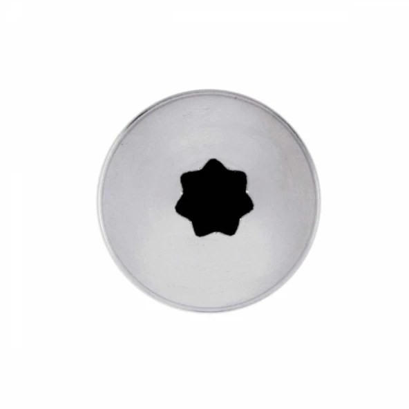 Bens Açık Yıldız Dekoratif Krema Duyu 30x12x50 mm No:825 | İthal Krema Torbası Hediye ürün görseli 1