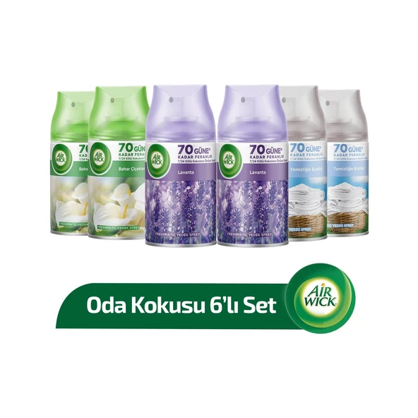 Air Wick Air Wick Freshmatic Yedek 6'lı Yeni ürün görseli 1