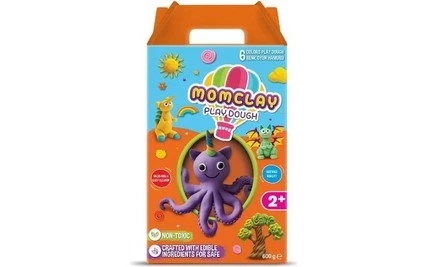 Momclay Oyun Hamuru 6 Renk (100 gr *6*1) ürün görseli 1