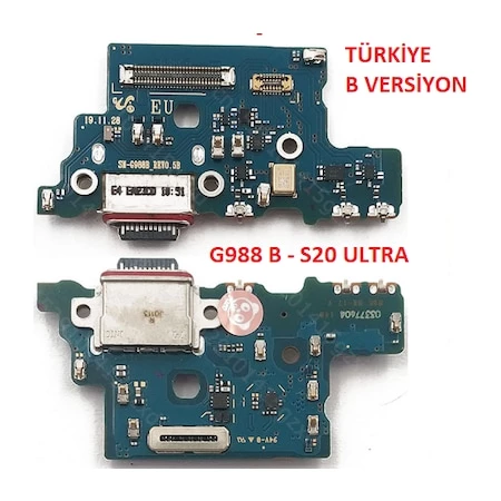 Samsung G988B S20 Ultra Usb  Şarj Mikrofon Bordu Filmi Full ürün görseli 1