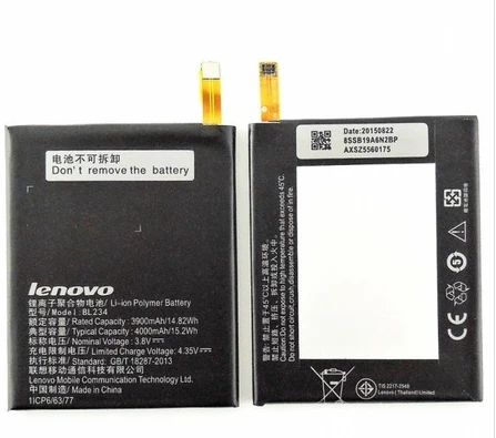 Lenovo Vibe P1M Bl234 Batarya Pil ürün görseli 1