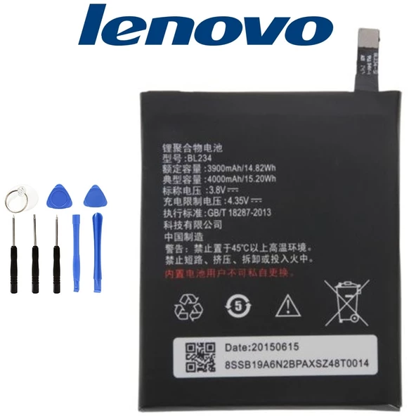 Lenovo Vibe P90 Pil Batarya ve Tamir Seti Bl234 ürün görseli 1