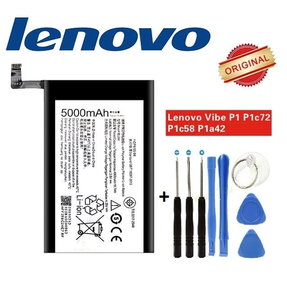 Lenovo Vibe P1 Batarya Pil Tamir Seti Bl244 ürün görseli 1