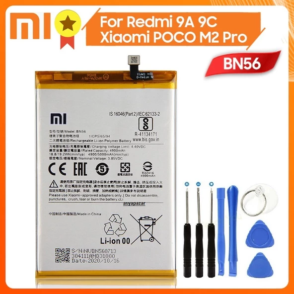 Xiaomi Redmi 9A-9C Batarya Pil ve Tamir Seti Bn56 ürün görseli 1