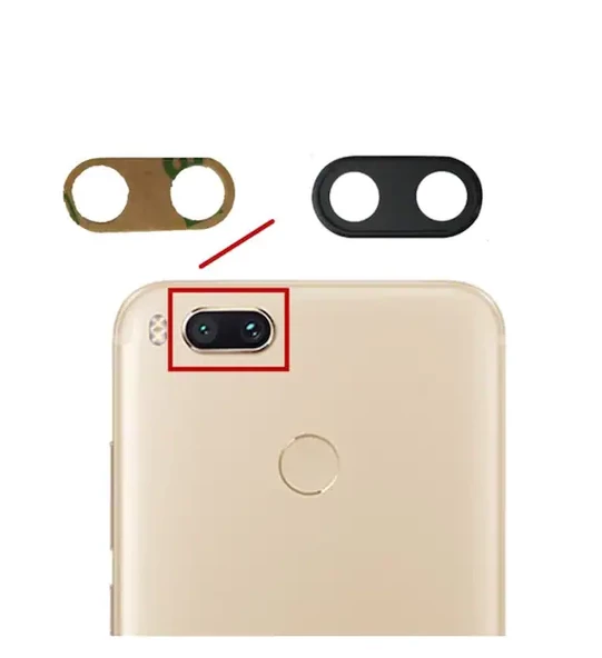 Xiaomi Mİ 5X Arka Kamera Camı Lensi (Çıtasız Sadece Cam) ürün görseli 1