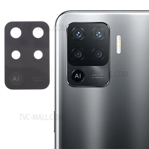 Oppo F19 Pro Arka Kamera Camı Lensi (Çıtasız Sadece Cam) ürün görseli 1