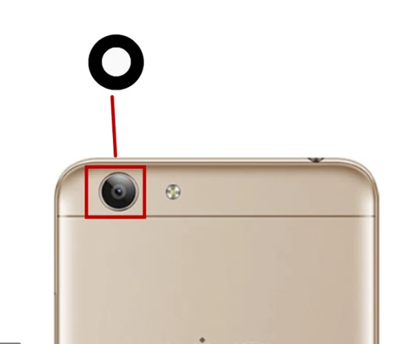 Vivo Y67 Arka Kamera Camı Lensi (Çıtasız Sadece Cam) ürün görseli 1