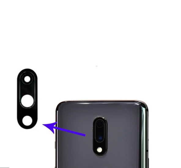 Oneplus 7 Arka Kamera Camı Lensi (Çıtasız Sadece Cam) ürün görseli 1