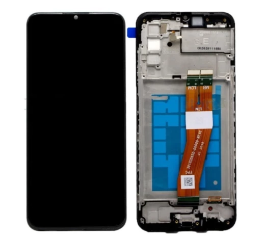 TE Samsung A02S A025F Uyumlu A Kalite Çıtalı Lcd Ekran Dokunmatik ürün görseli 1