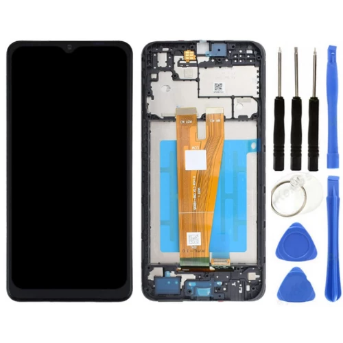 TE Samsung A04 A045F Uyumlu A Kalite Çıtalı Lcd Ekran + Tamir Seti ürün görseli 1