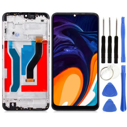 TE Samsung A10S A107F Uyumlu OLED Çıtalı Lcd Ekran + Tamir Seti ürün görseli 1