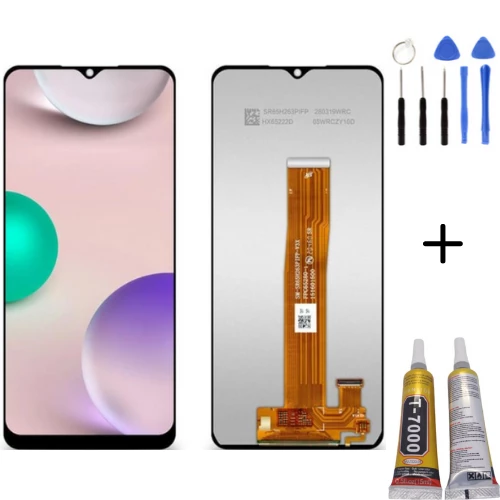 TE Samsung A12 A125F Uyumlu OLED Lcd Ekran +Montaj Kiti ürün görseli 1