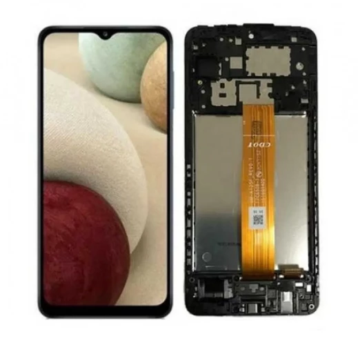 TE Samsung A12 A125F Uyumlu OLED Çıtalı Lcd Ekran Dokunmatik ürün görseli 1