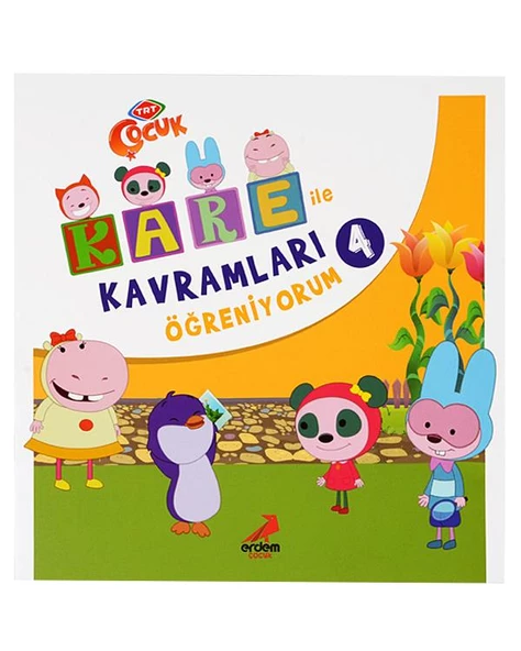 Kare İle Kavramları Öğreniyorum 4 Erdem Yayınları ürün görseli 1
