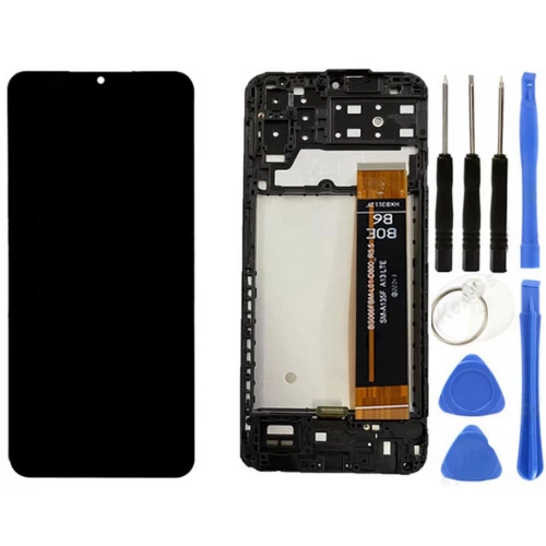 TE Samsung A13S A137F Uyumlu Çıtalı Lcd Ekran + Tamir Seti ürün görseli 1