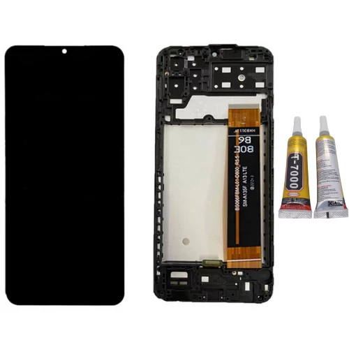TE Samsung A13S A137F Uyumlu A Kalite Çıtalı Lcd Ekran + B7000 ürün görseli 1