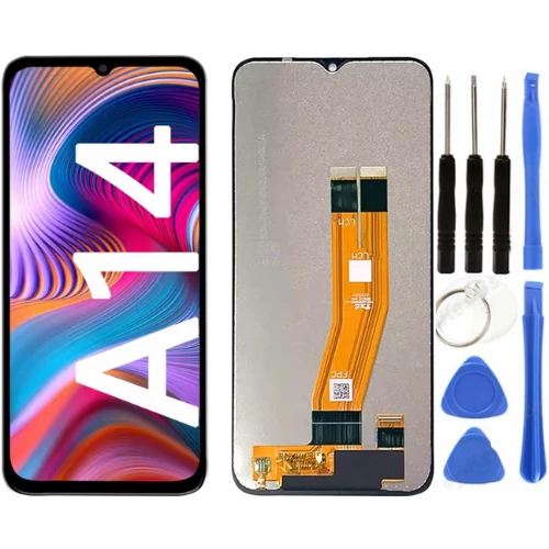TE Samsung A14 A145F Uyumlu OLED Lcd Ekran + Tamir Seti ürün görseli 1