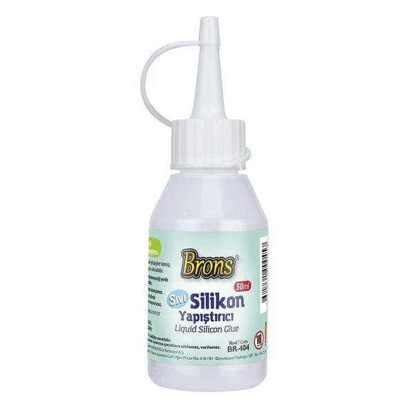 Brons Silikon Sıvı Yapıştırıcı 50 GR Br-404 ürün görseli 1