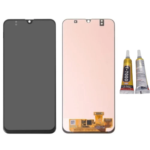 TE Samsung A30 A305F Uyumlu Lcd Ekran Dokunmatik + B7000 ürün görseli 1