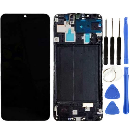 TE Samsung A30 A305F Uyumlu A Kalite Çıtalı Lcd Ekran + Tamir Seti ürün görseli 1