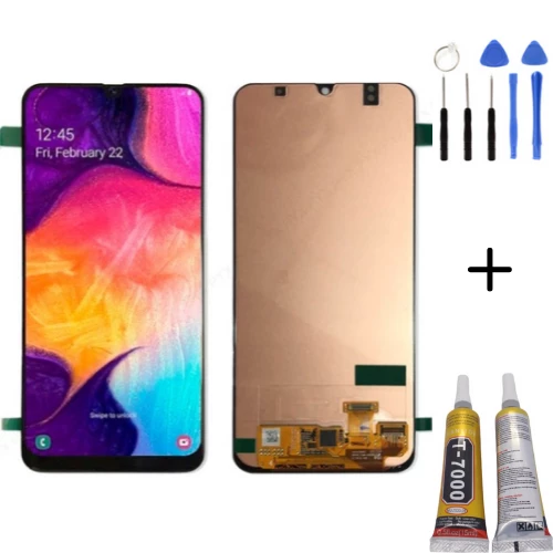 TE Samsung A30 A305F Uyumlu OLED Lcd Ekran +Montaj Kiti ürün görseli 1