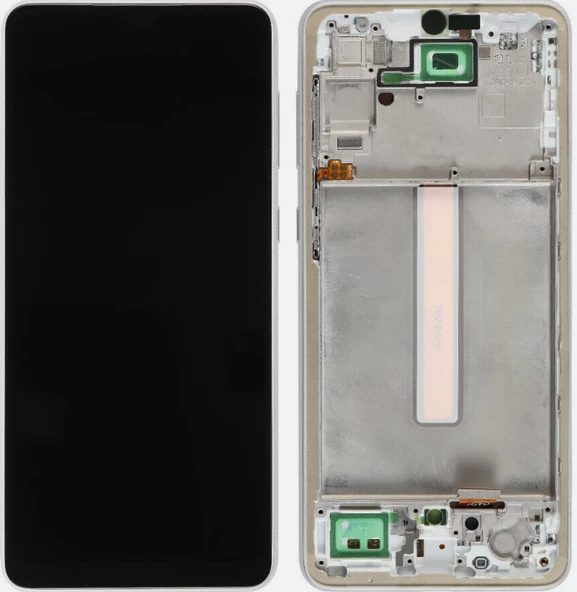 TE Samsung A33 5G A336F Uyumlu Çıtalı Lcd Ekran Dokunmatik Beyaz ürün görseli 1