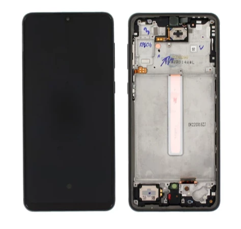 TE Samsung A33 5G A336F Uyumlu Çıtalı Lcd Ekran Dokunmatik Siyah ürün görseli 1