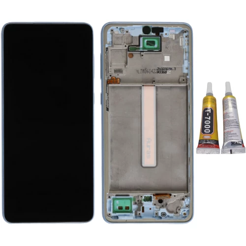TE Samsung A33 5G A336F Uyumlu A Kalite Çıtalı Lcd Ekran Mavi ürün görseli 1