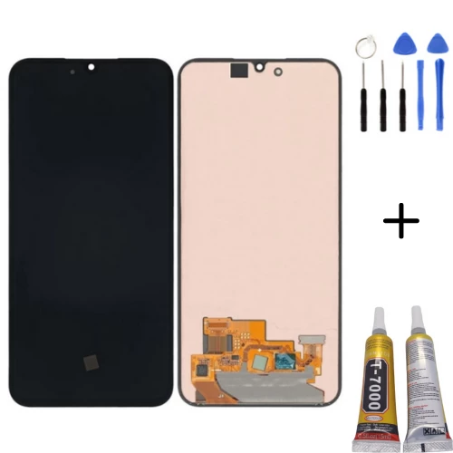 TE Samsung A34 5G A346F Uyumlu Lcd Ekran Siyah + Montaj Kiti ürün görseli 1