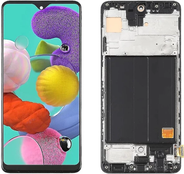 TE Samsung A51 A515F Uyumlu OLED Çıtalı Lcd Ekran Dokunmatik ürün görseli 1