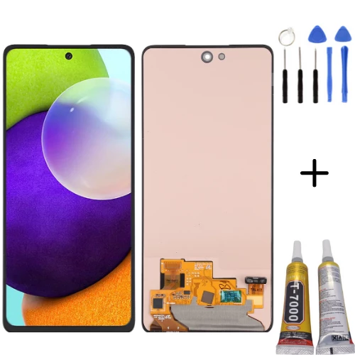 TE Samsung A52 4G A525F Uyumlu OLED Lcd Ekran + Montaj Kiti ürün görseli 1