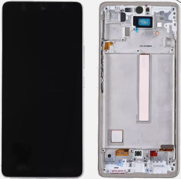 TE Samsung A53 5G A536F Uyumlu A Kalite Çıtalı Lcd Ekran Beyaz ürün görseli 1