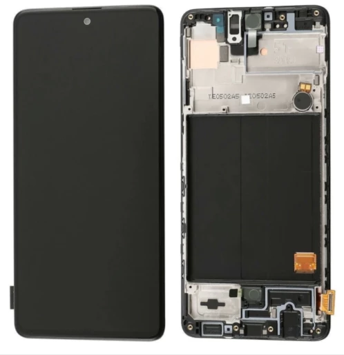 TE Samsung A71 A715F Uyumlu A Kalite Çıtalı Lcd Ekran Dokunmatik ürün görseli 1