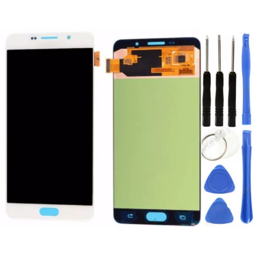 TE Samsung A7 2016 A710F Uyumlu Lcd Ekran Beyaz Servis+ Tamir Seti ürün görseli 1